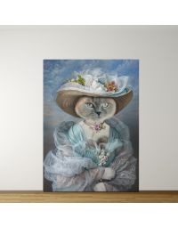 Stylish Touch (Female) -&#128062; Custom Pet Portrait - premium quality product. - إطلالة أنيقة (أنثى) -&#128062; بورتريه مخصص للحيوانات الأليفة - منتج عالي الجودة.