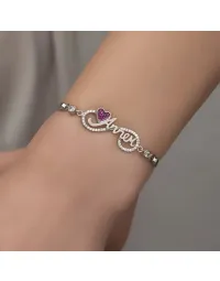 Timeless Heart Mom Bracelet available at The Scout - Amman