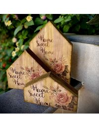 Home Sweet Home Decor in Swedish Wood