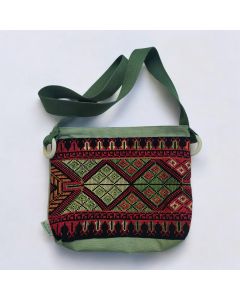 Handmade Shoulder Bag - Green