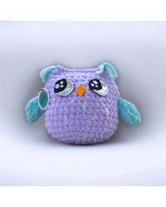 Fluffy Crochet Owl Plushy