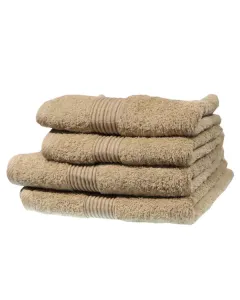 Nova Home Bamboo & Cotton Towel/ 100% Cotton - Moka available at The Scout - Amman, Jordan