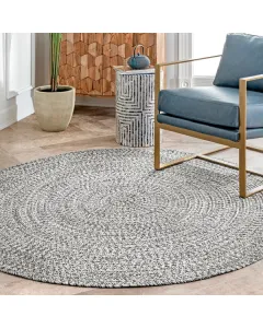 Nova Home Nexa Hand Woven Rug - 100% Cotton - Grey (Available in sizes) available at The Scout - Amman, Jordan