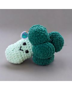 Fluffy Crochet Broccoli Plushy