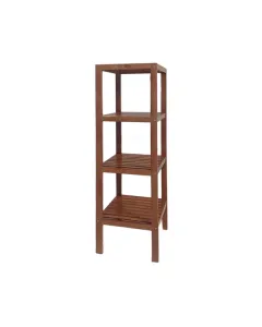 Nova Home Fend Rack Unit/ Bamboo/ 4 Shelves - Brown 