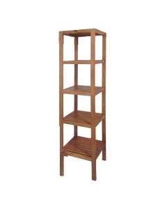 Nova Home Fend Rack Unit/ Bamboo/ 5 Shelves - Brown 