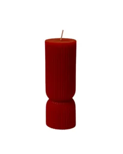 Striped Candle - 350 g - Cherry