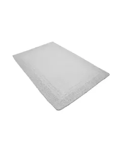 Nova Home Prime  Bath Mat - 100% Cotton -  White (Available in sizes) available at The Scout - Amman, Jordan
