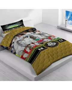 Manterol "Premium Estadio" Duvet Cover Set - 100% Cotton - Single/Twin - 3 Pcs - Multicolor (188 - 13)