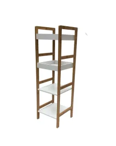 Nova Home Zest Rack Unit/ Bamboo/ 4 Shelves - Natural