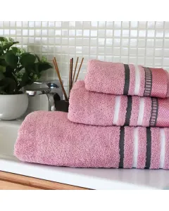 Nova Home Ombre Towel/ 100% Cotton  - Rose