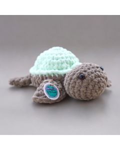 Fluffy Crochet Turtle Plushy