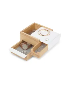 Umbra "Stowit" Mini Jewelry Box - Natural