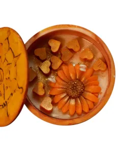 Panorama Aroma Candle Plate - 130 g - Orange