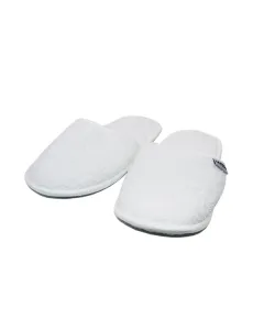 Cannon Bath Slippers - White