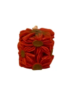 Flower Boquette Candle - 150 g - Red