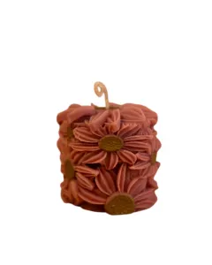 Flower Boquette Candle - 150 g - Mauve