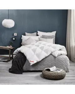 Paradies "Galani" Goose Down Comforter - 100% Down Filling & 100% Cotton Cover - White (Made in Germany) available at The Scout - Amman, Jordan