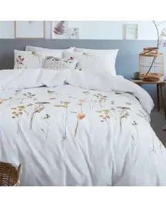 Bedding House Golden Berries Duvet Cover Set - 100% Cotton - Orange (Available in sizes) available at The Scout - Amman, Jordan