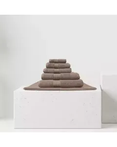 Nova Home "Pretty Collection" Towel - 100% Cotton/ 70x140 cm - Moka available at The Scout - Amman, Jordan