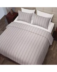 Nova Home Frizty luxury Duvet Cover Set - 100% Cotton - 250 Thread Counts - Grey (Available in Sizes) available at The Scout - Amman, Jordan