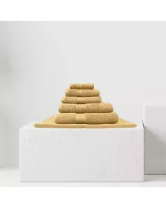 Nova Home "Pretty Collection" Towel - 100% Cotton/ 70x140 cm - Yellow available at The Scout - Amman, Jordan