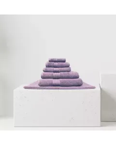 Nova Home "Pretty Collection" Towel - 100% Cotton - Plum