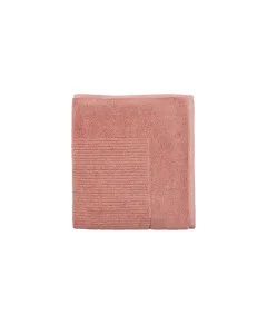 Nova Home Pretty Collection Bath Mat Towel - 100% cotton - 60x80 cm - Coral