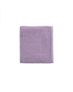 Nova Home Pretty Collection Bath Mat Towel - 100% cotton - 60x80 cm - Plum