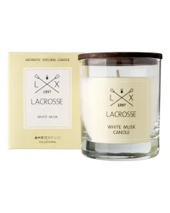 Ambientair "LaCrosse" Scented Candle - 40 Hours - 200 g - White Musk