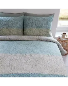 Bedding House Softie Duvet Cover Set - 100% Cotton - Queen - 3 Pcs - Bluegreen available at The Scout - Amman, Jordan