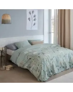 Bedding House Wind Duvet Cover Set - 100% Cotton - Green (Available in sizes) available at The Scout - Amman, Jordan