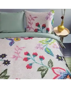 Bedding House Oly Cozy Duvet Cover Set - 100% Sateen Cotton - Queen - 3 Pcs - Multicolor available at The Scout - Amman, Jordan