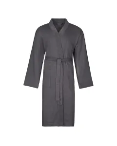 Bugatti Alessandro Men's Bathrobe - 100% Cotton - Graphit (Available in sizes) available at The Scout - Amman, Jordan