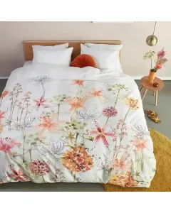 Bedding House Blushing Duvet Cover Set - 100% Cotton - Pink (Available in sizes) available at The Scout - Amman, Jordan