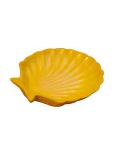 Seashell Plate - Yellow