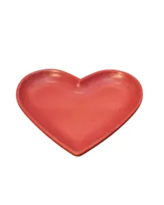 Heart Plate - Pink
