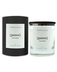 Ambientair "To Black" Scented Candle - 40 Hours - 200 g - Pause Cashmere available at The Scout - Amman, Jordan