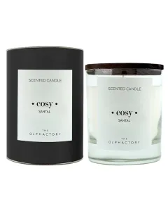 Ambientair "To Black" Scented Candle - 40 Hours - 200 g - Cosy Santal