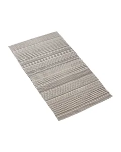 Nova Home Samaira Hand Woven Rug - 100% Cotton - 70x140 Cm - Grey available at The Scout - Amman, Jordan