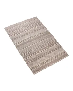 Nova Home Samaira Hand Woven Rug - 100% Cotton - Brown (Available in sizes) available at The Scout - Amman, Jordan