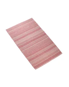 Nova Home Samaira Hand Woven Rug - 100% Cotton - Rose (Available in sizes)