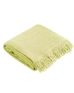 Manterol "Fausto" Throw Blanket -130x170 cm - Light Green (001 28)