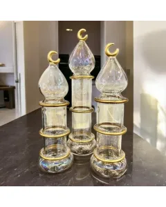 Set of 3 Minarets (Glass)