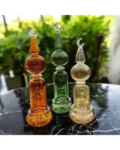 Set of 3 Minarets (Yellow, Green, Brown)