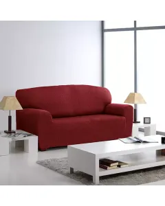 Nueva Textura "Diamante" Sofa Cover - 2 Seat - Bordeau available at The Scout - Amman, Jordan