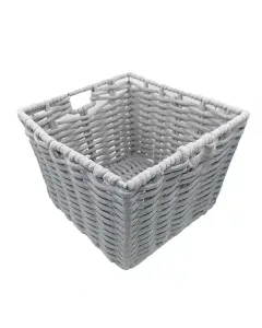 Weva Taylor Cotton Storage Basket - Grey available at The Scout - Amman, Jordan