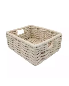 Weva Reader Cotton Storage Basket - Beige available at The Scout - Amman, Jordan
