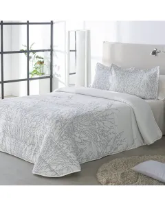 Nova Home Gallagher Spanish Jaquard Comforter Set - 6pcs - King & Super King - Grey