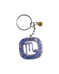 Resin Horoscope Keychain – 3.5x3.5cm
